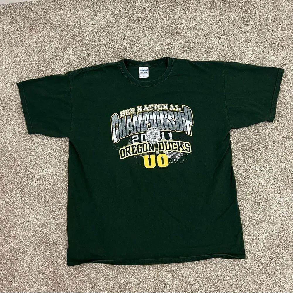 Oregon ducks, BCS national championship T-shirt, men’s XL